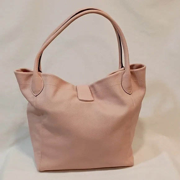 Dooney Bourke Large Logo Lock Shoulder Tote Blush Pink - Picture 4 of 16